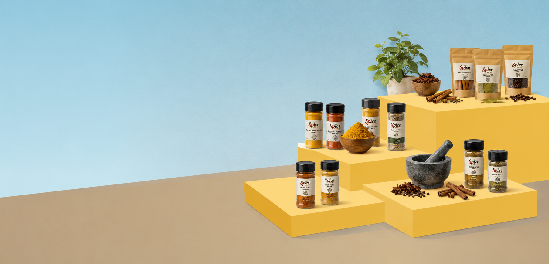 Spices & May hero